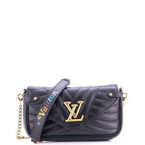 Louis Vuitton New Wave Chain Pochette Quilted Leather